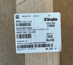 Simplex 4100-1315 Amplifier 120V 100W(70V) W/6 Class B Nacs. Fixed Price $1049.00.