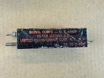 Nos Us Army Signal Corps Filter 3Z1892-5.1 Utc United Transformer Guaranteed. Fixed Price $50.00.