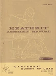Genuine Original Heathkit HN-31 Cantenna Dummy Rf Load Assembly Manual. Fixed Price $9.99.
