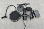 W2ENY Studio Desk Microphone Wfoot Switch For Icom 7300 7600 7610 7700 7800 756. Fixed Price $100.00.