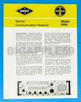 Eddystone 1004 Marine Communications Receiver Sale Brochure **rare** #1 Version. Fixed Price $21.95.