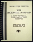 National NC-2-40D NC2-40D Receiver Manual. Fixed Price $13.99.
