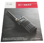 Vtg Icom IC-3SAT Fm Transceiver Information Advertisement Brochure. Fixed Price $10.00.