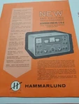 Hammarlund HQ-170-A Store Brochure And Advertisement. Fixed Price $10.95.