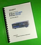 Owners Manual For Yaesu Ft Dx 101 Mp-d Transceiver 125 Pages W/clear Covers!. Fixed Price $25.53.