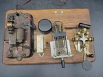 Antique E.f. Johnson Telegraph Key & Jh Bunnell Relay. Fixed Price $150.00.
