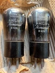 Pair B424 Philips Tube Miniwatt Triode Radio Audio Driver For 2A3 300A/B Minty. Fixed Price $165.00.