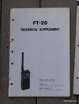 Original Yaesu FT-26 Service Repair Shop Manual Transceiver Oem. Fixed Price $9.95.