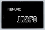 Ham Radio Qsl JA8FO Nemuro Japan 1958 Rig 807 Tx Supe Pro Rx. Fixed Price $16.99.