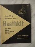 Heathkit Model GW-10 Citizen's Band Transceiver Manual Original. Fixed Price $16.95.