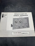 Knight Kit Space Spanner Manual Original. Fixed Price $14.99.