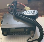 Radioshack HTX-242 Vhf Ham Transceiver Black W/ Microphone Manual. Fixed Price $75.00.