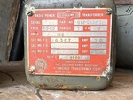 Vintage Collins Radio POWER/115:6.3V Filament Transformer 672-0069-00. Fixed Price $50.00.
