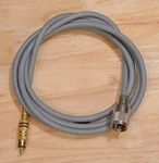 Rf Input Cable For Alpha 76CA 78 Linear Amplifier PL-259 Uhf To Rca. Fixed Price $65.00.