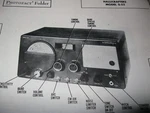 Hallicrafters S-52 Multiband Short Wave Radio Receiver Photofact. Fixed Price $7.50.