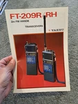 Vintage Yaesu FT-209R/RH 2M Fm Handie Transceivers Sales Brochure. Fixed Price $9.99.