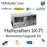 Hallicrafters SX-71 Radio Restoration Kit Repair Upgrade Recap Capacitor. Fixed Price $95.00.