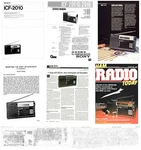 Sony ICF-2010 Owners Service Manuals 11X17" Schematics Mods ++. Fixed Price $27.95.