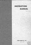 Yaesu FL-2500 Instruction Manual 16 Pages All Cd Free Same Day Shipping. Fixed Price $19.95.