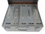 National Hro Ham Radio Receiver Coil B Ac Set W/ Case (very Nice). Fixed Price $340.00.