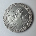 2022 Ten Dollar $10 British Virgin Islands Pegasus Oz Proof .999 Silver Coin. Fixed Price $169.99.