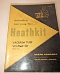 Original Heathkit Vacuum Tube Voltmeter V-7A Assembly Manual 1957 32 Pages. Fixed Price $9.99.