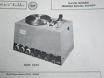 David Bogen & K1630Y Amplifier Photofact. Fixed Price $7.50.
