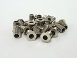 25X Jackson Bros Panel Bushings For 1/4" Shaft - Plated Brass Nos. Fixed Price $39.95.