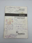 Radioshack HTX-245 Owner Manual Mini Handheld 2M/70CM Fm Amateur Transceiver. Fixed Price $17.48.