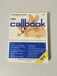 1985 Radio Amateur Callbook 63RD Anniversary Edition United States Listings. Fixed Price $19.99.
