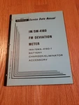 Rare! 1978 Heathkit IM-4180 Service Data Manual/blue Book For Fm Deviation Meter. Fixed Price $65.00.