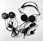 WW2 Era Headphones Stromberg Carlson 3-A & Calrad CH-85 Ham Radio Military. Fixed Price $49.99.