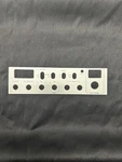 Galaxy DX-33HML Metal Chrome Faceplate Cb Radio. Fixed Price $15.99.