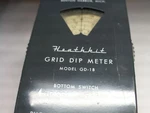 Heathkit Grid Dip Meter Model GD-1B. Fixed Price $54.55.