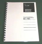 Icom IC-781 Service Manual: With Complete Set Of 35 Foldout Schematics!. Fixed Price $50.00.