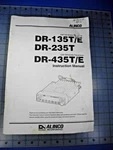 Genuine Original Alinco DR-135, DR-235, DR-435 Fm Transceiver Instruction Manual. Fixed Price $16.99.