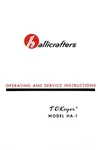 Hallicrafters HA-1 T.o. Keyer Manual. Fixed Price $12.99.