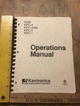 1992 Kantronics Operations Manual Kam, KPC-4, KPC-2400, KPC-2, KPC-1, Ver 5.0. Fixed Price $12.50.