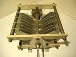 Barker & Williamson Air Variable Capacitor Model # CX-40A (20PF 40PF) (used). Fixed Price $75.00.