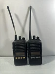 Lot Of Vertex Standard VX-354-AG8B-5 Uhf 16-CHANNEL 2-WAY Radios/ No Battery. Fixed Price $122.19.