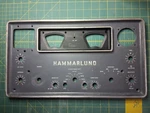 Hammarlund HQ-110 Receiver Faceplate, Used. Fixed Price $20.00.