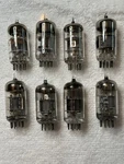 (8) Vintage 6U8 / 6GH8 6AN8 Vacuum Tubes Mixed Brands Untested Lot #4. Fixed Price $14.00.