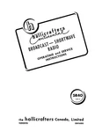 Hallicrafters 5R40 Run 2 Operating Service Instructions. Fixed Price $10.99.