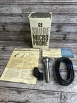 Shure Spher-o-dyne 533SB Omnidirectional Dynamic Og Box , Paperwork Nob. Fixed Price $89.99.