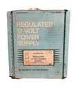Vintage Radio Shack Micronta 22-120 Regulated 12V Power Supply Never Used Nos. Fixed Price $34.99.