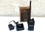 Yaesu FT-65R 2 METER/70CM Dual Band Fm Handheld 5W Transceiver Open Box Unused. Fixed Price $95.00.