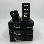 Motorola Maxtrac Mobile Radio Lot 3 D51MJA9JA5AK Black Professional Brackets. Fixed Price $149.95.