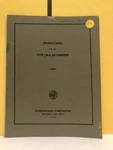 Boonton Type 110-A Qx Checker Instructions. Fixed Price $39.99.