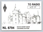 Ham Radio Qsl NL8794 Helmond Netherlands 1992 Ssb Rotary Dipool FB13. Fixed Price $16.99.