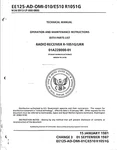 722 Page 1987 Navy R-1051G/URR Radio Receiver Operation Parts Manual Data Cd. Fixed Price $14.99.